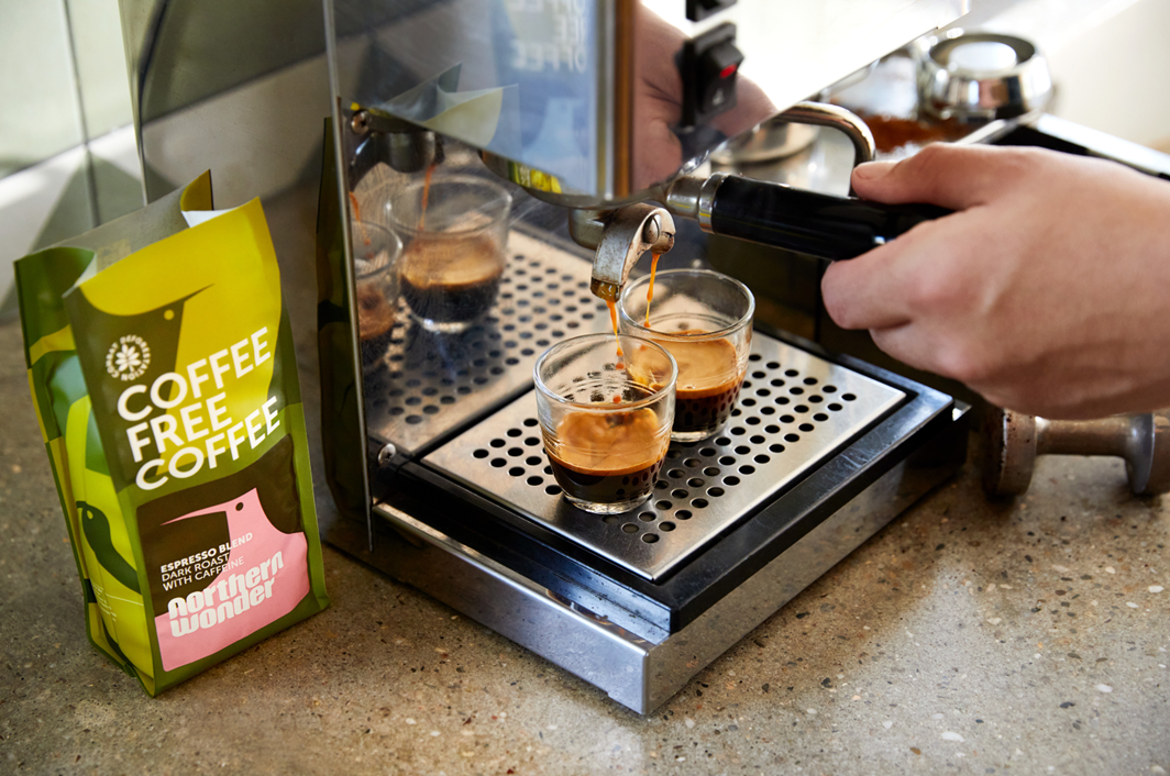 Espresso Ground caffeinated
